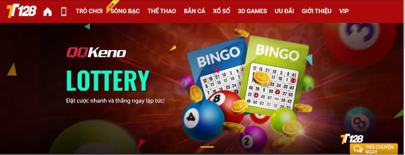 TT128 Cá cược xổ số