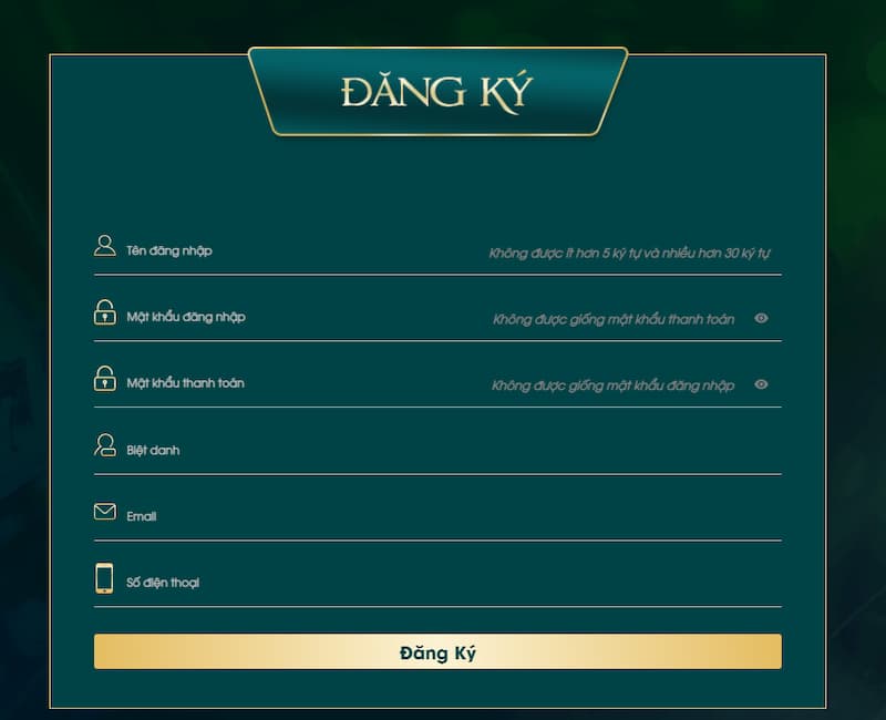 Hướng dẫn đăng ký tài khoản