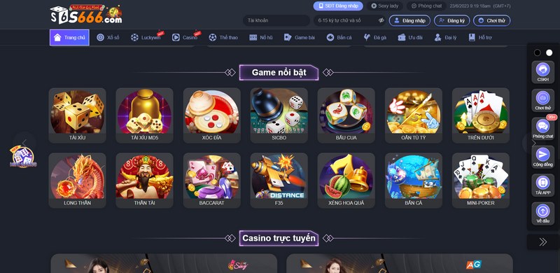 S666 nổi tiếng là nhà cái quốc tế với độ xanh chín hàng đầu