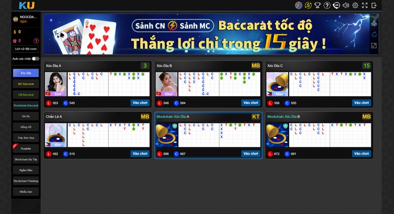 Sòng bài trực tuyến đang tạo nên lực hút đặc biệt với bet thủ