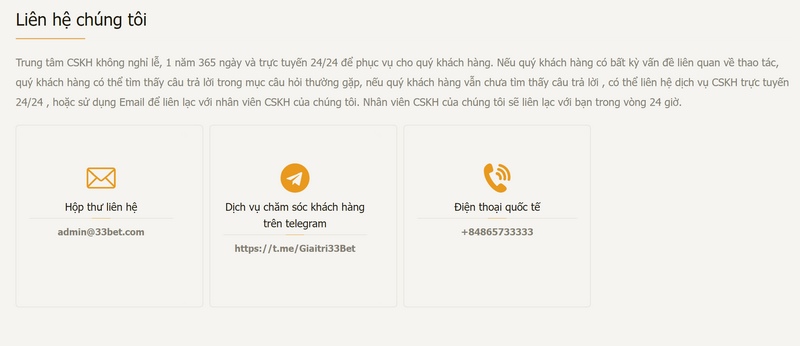 Thông tin liên hệ